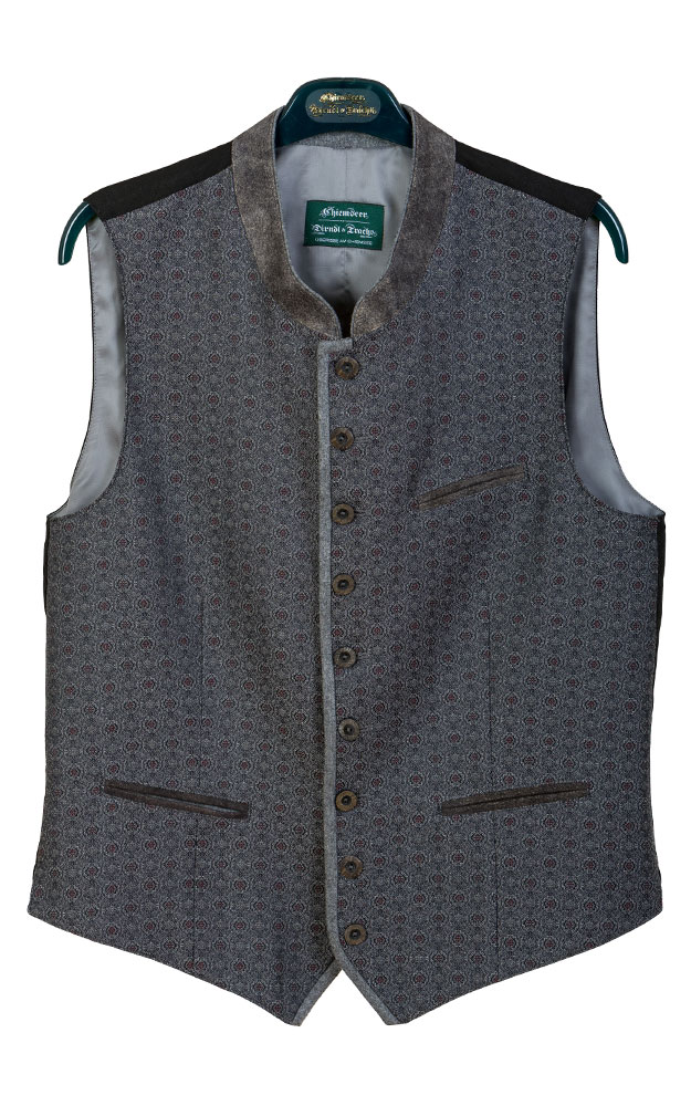 Weste Brenner-L 6455, grau