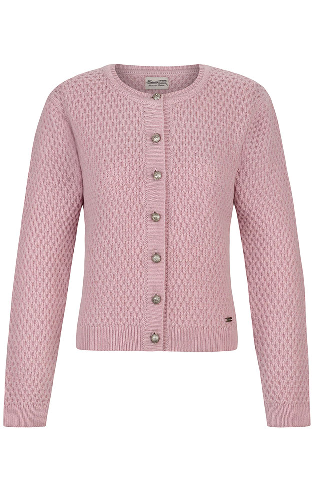 Kinder-Strickjacke, rose