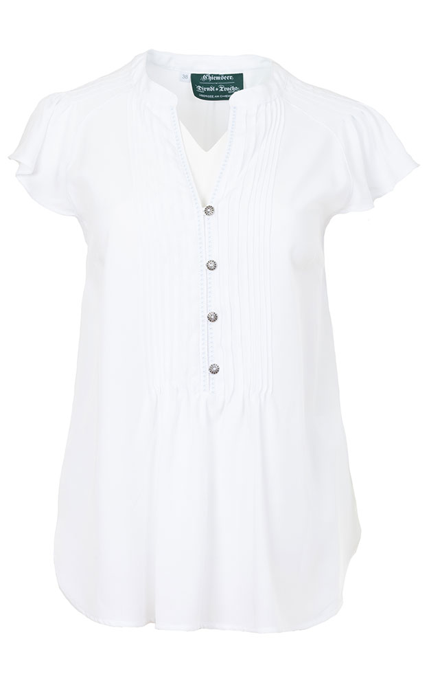 Trachtenshirt 6091 16111, weiß
