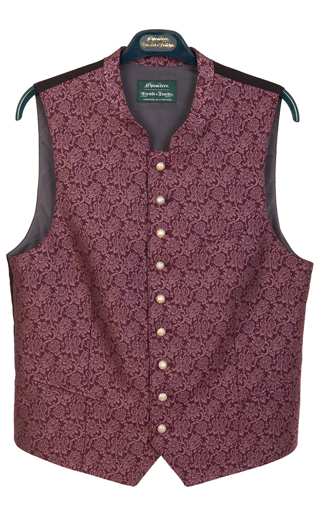 Weste Aurach 242914605, rot - Stretch