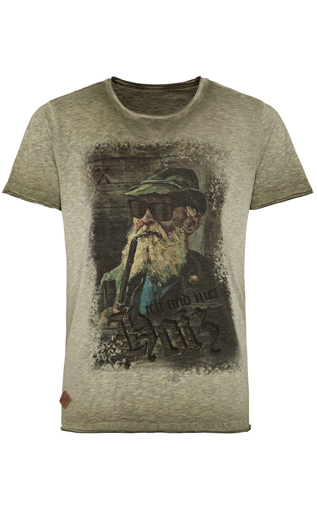 T-Shirt Fritz, oliv
