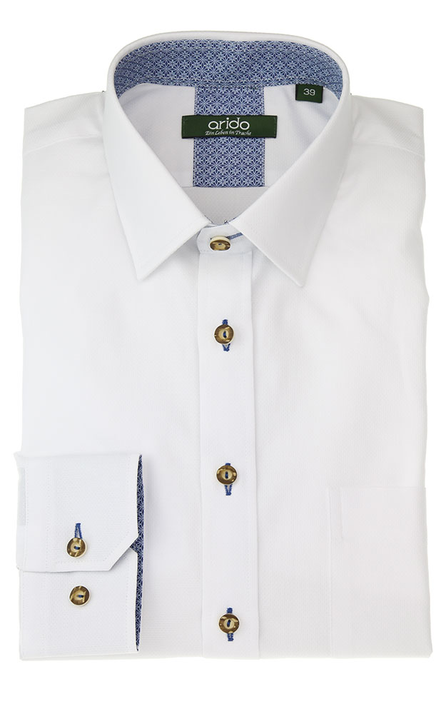 Hemd 2468 0041, weiß LK - Slim fit