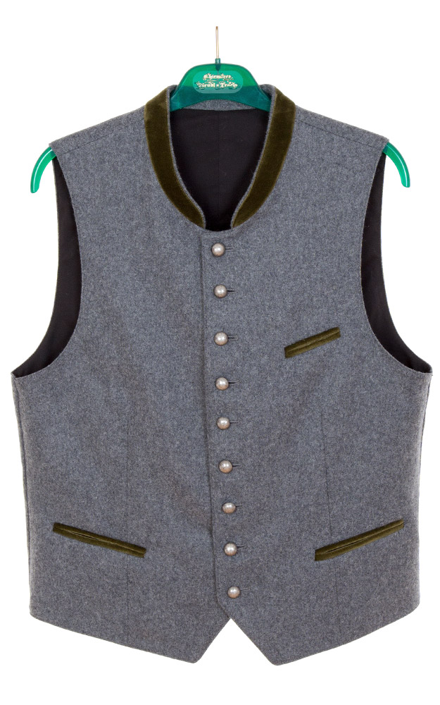 Weste Auerbach 202901902, grau