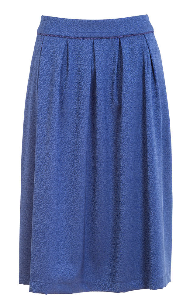 Rock 44527, jeansblau