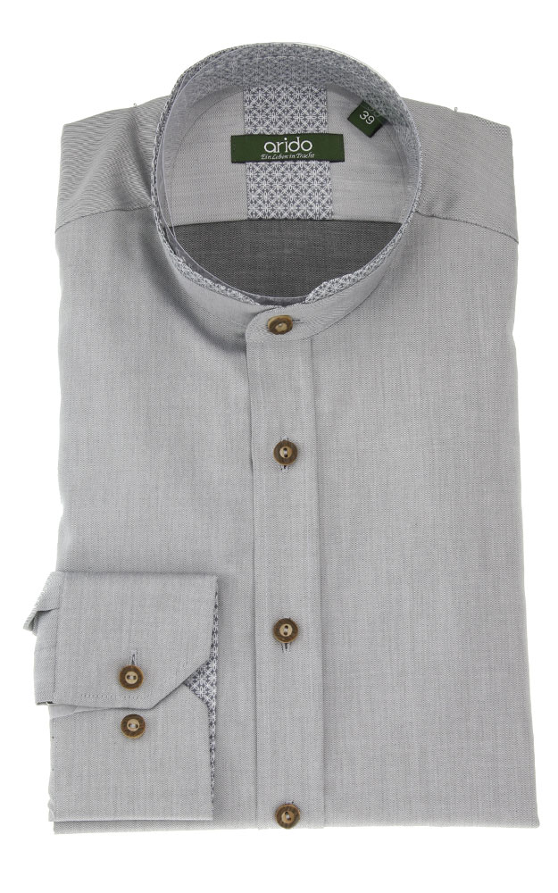 Hemd 2760H SK grau - Slim fit