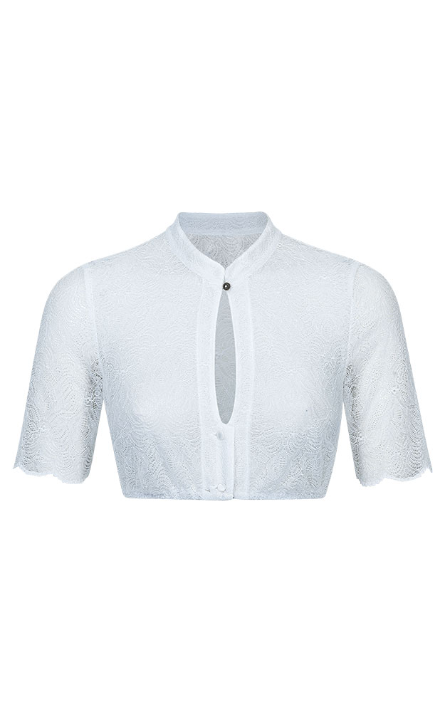 Dirndlbluse Hanna, weiß