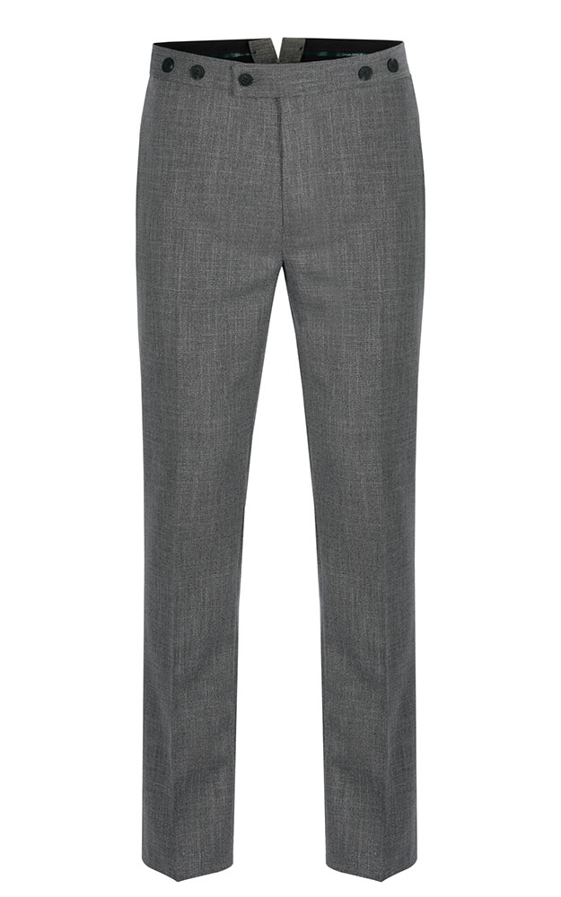 Hose Spitzbund, mittelgrau