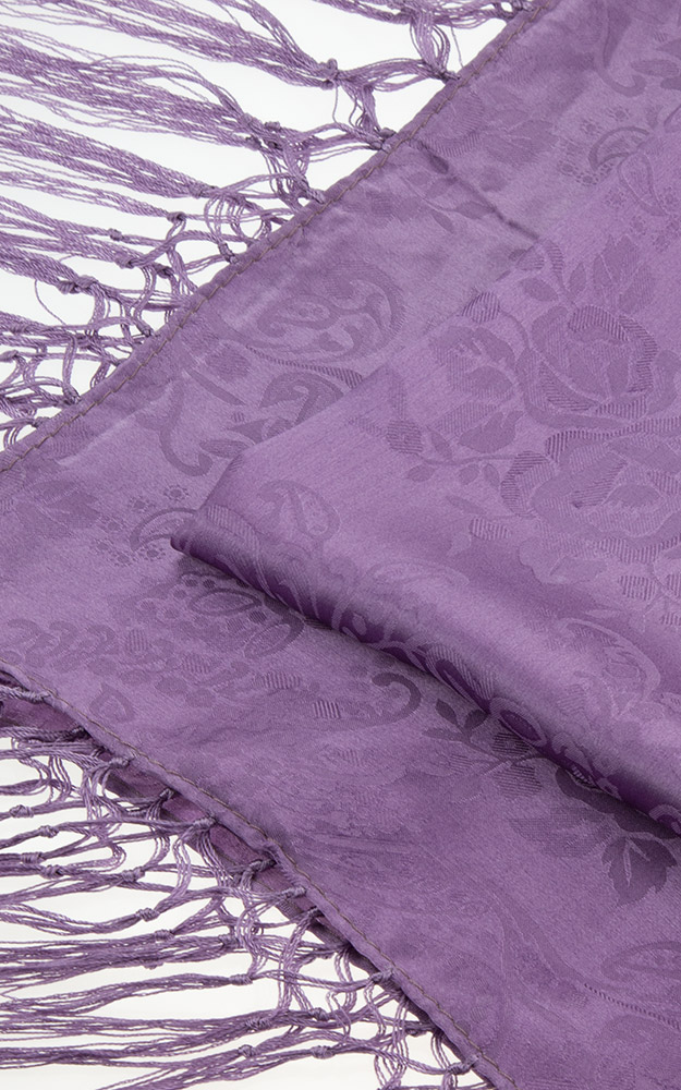 Seidentuch Nr. 32, flieder