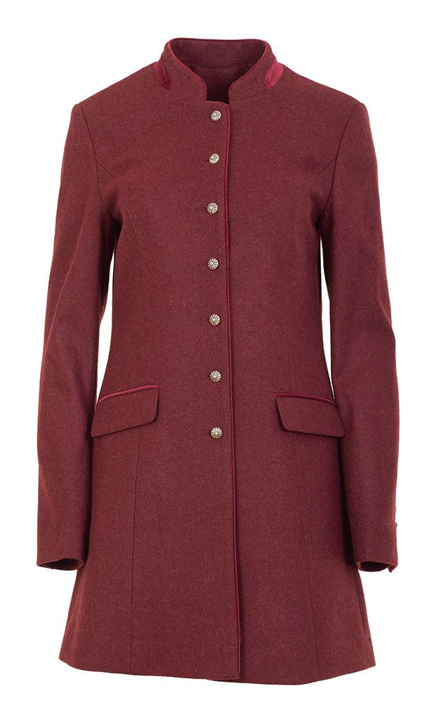 Gehrock Inka, weinrot