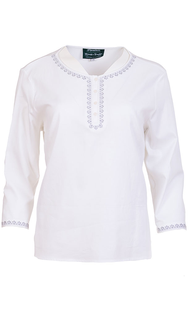 Trachtenbluse 6162 12200, weiß