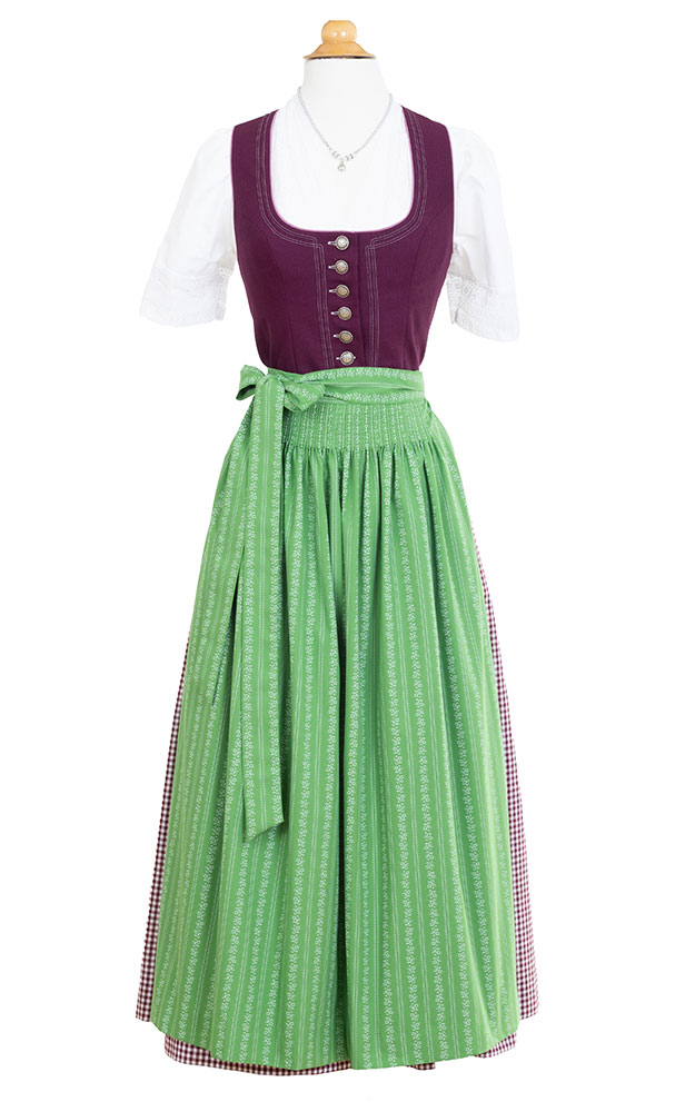 Blusendirndl Eibsee /E lila, ohne Schürze