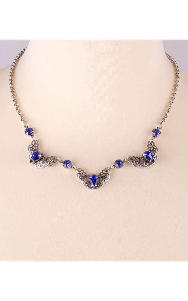 Kette SL144, royalblau