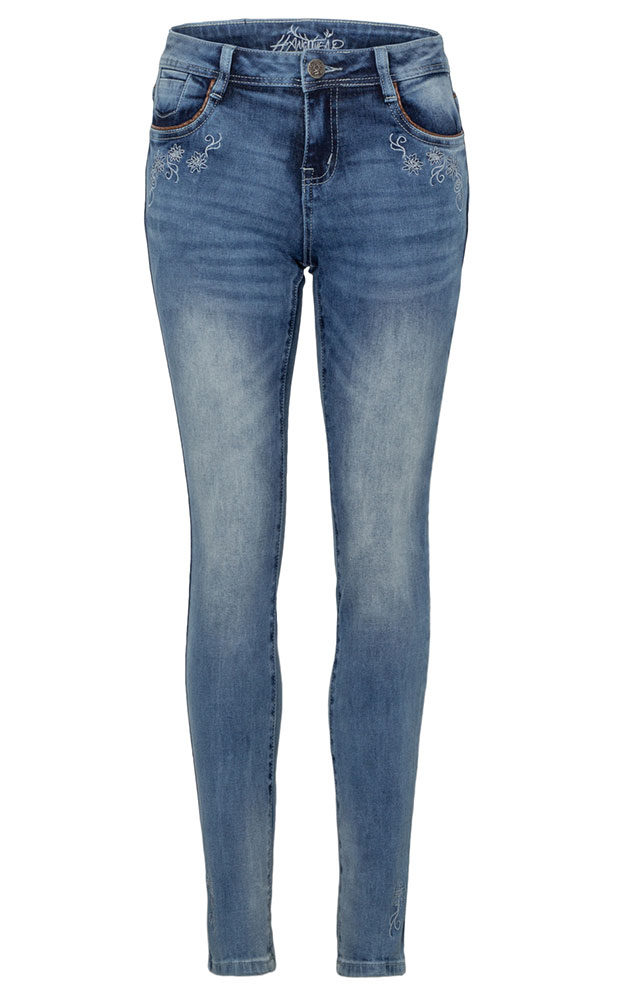 Trachtenjeans 71405, blau