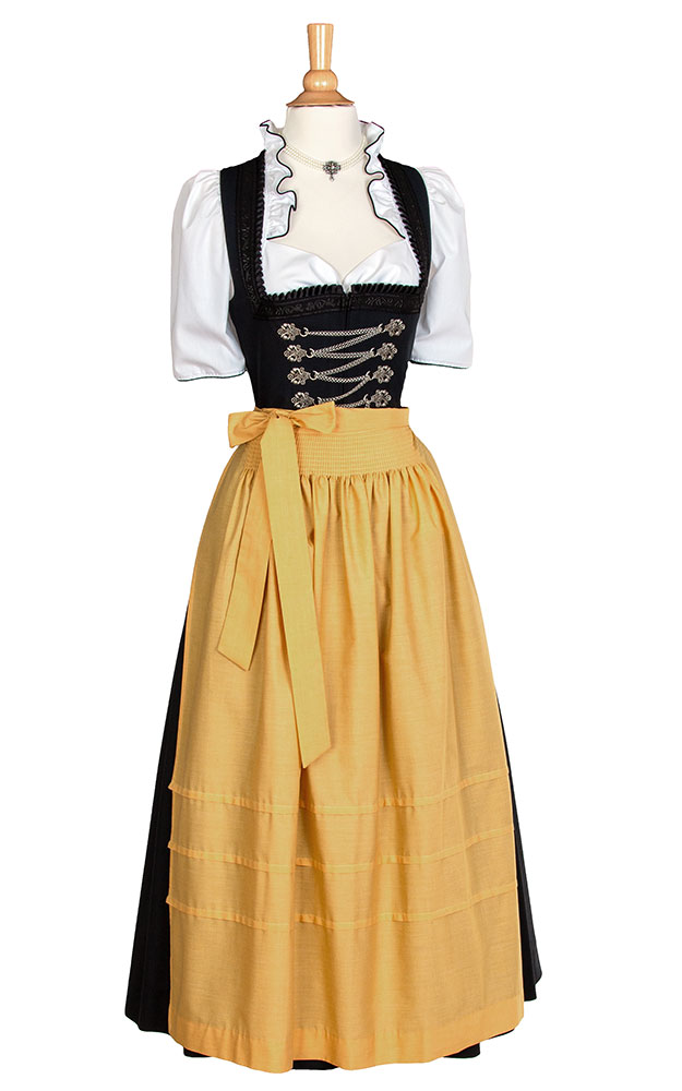 Schürze Stufen, gelb