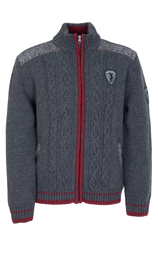 Strickjacke 1517, anthrazit