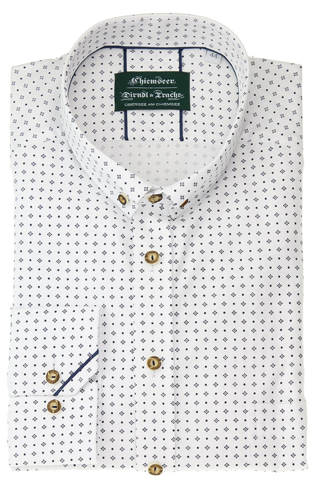 Hemd 3086 13119, weiß - Slim fit