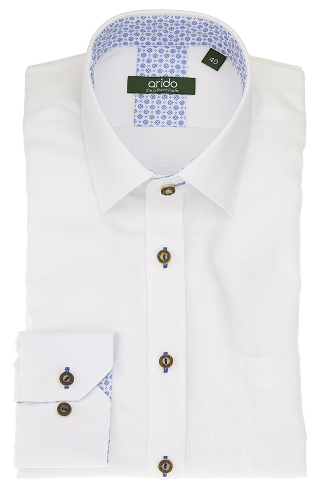 Hemd 2468H 532, weiß LK - Slim fit