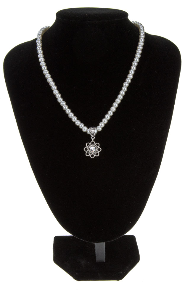 Kette 51282/01/47919, Perle grau