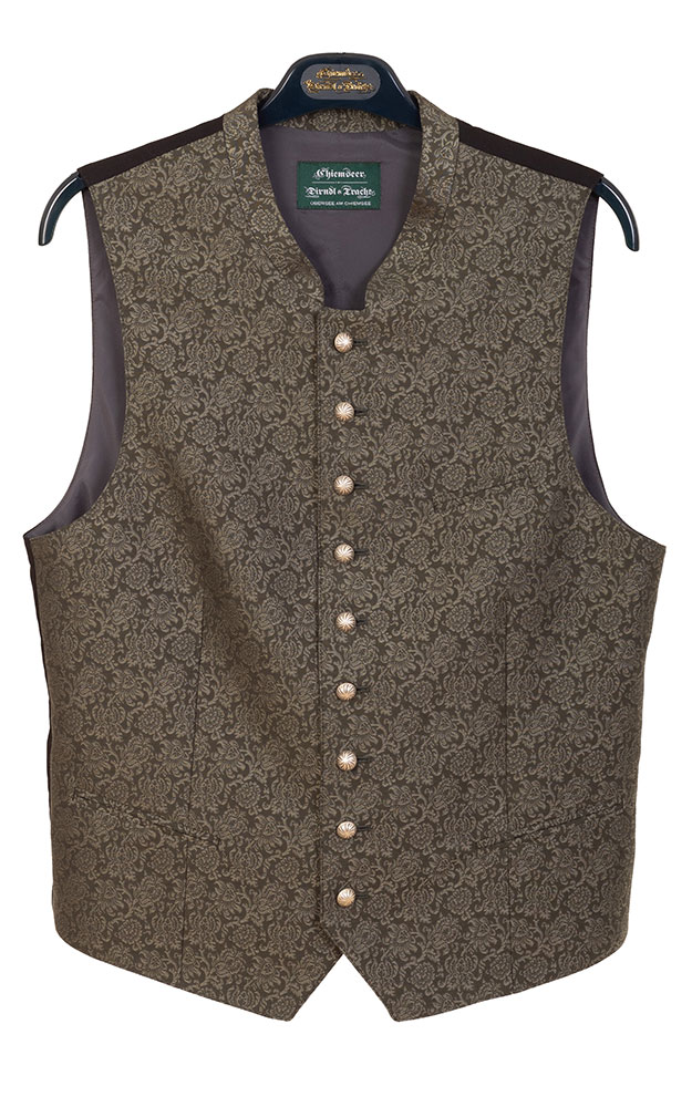 Weste Aurach 242914605, grün - Stretch