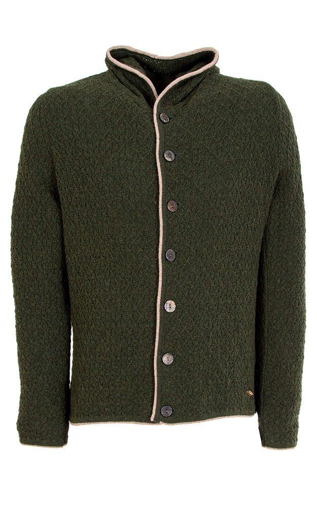 Strickjacke Dominik, tanne