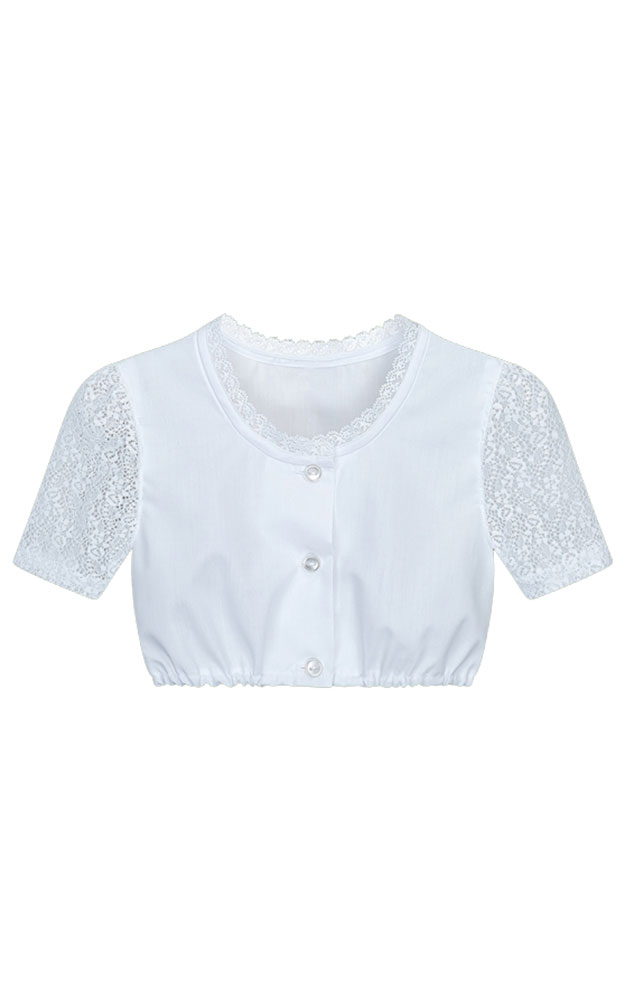 Kinderbluse 15 00138, weiß