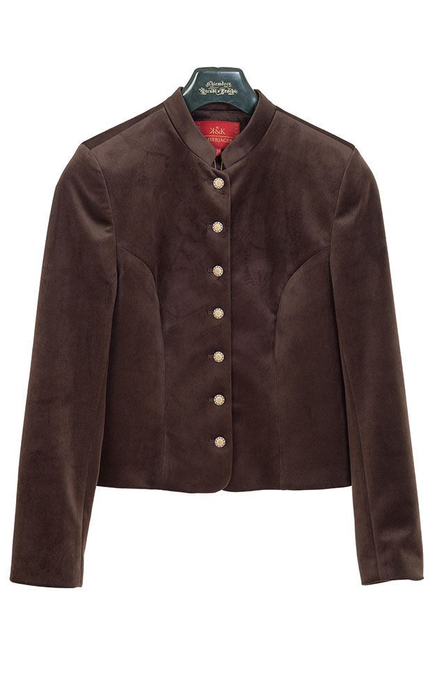 Samtjacke Ilsa, braun