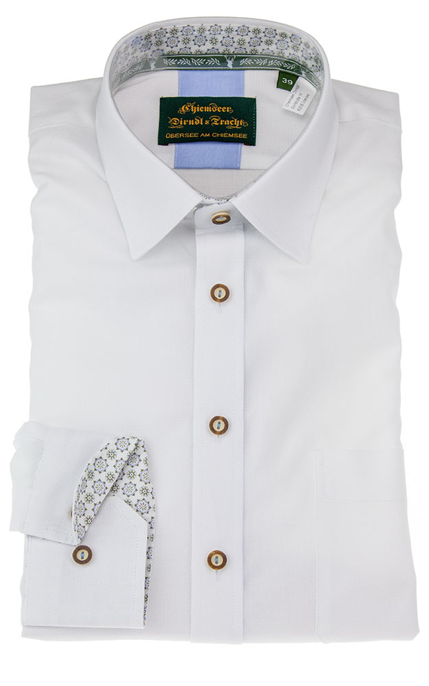 Hemd 2575 4041 40, weiß - Slim fit