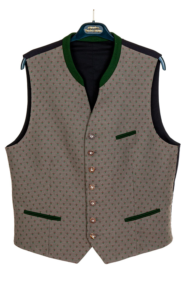 Weste Xander 4, oliv Stretchrücken