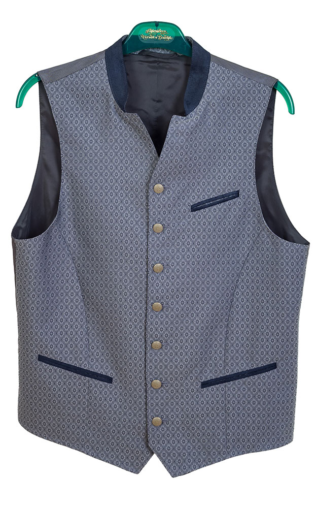 Weste Wolfgangsee, dunkelgrau