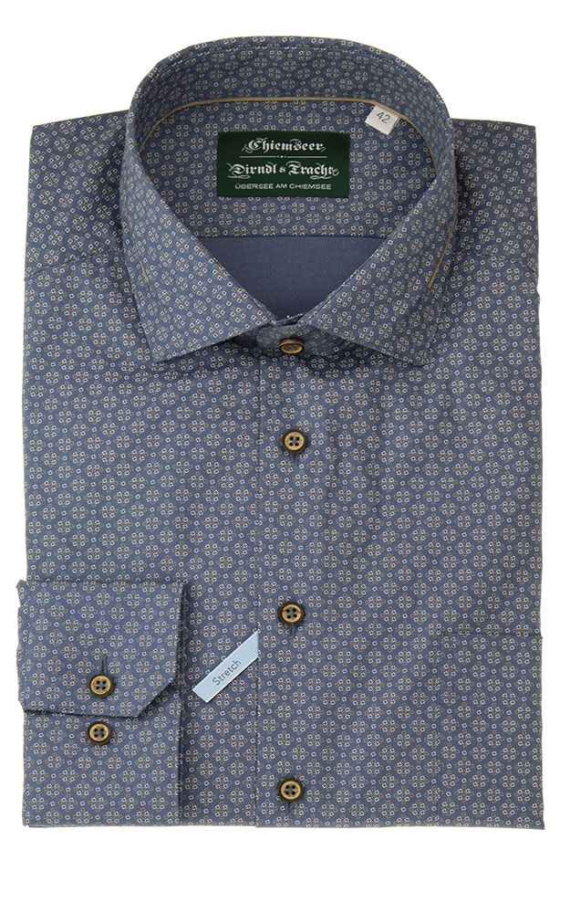 Hemd 3089 12178, blau - Slim fit