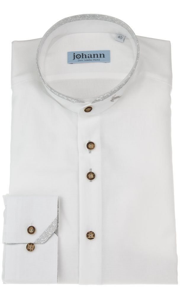 Hemd 3004 19101, weiß - Slim fit