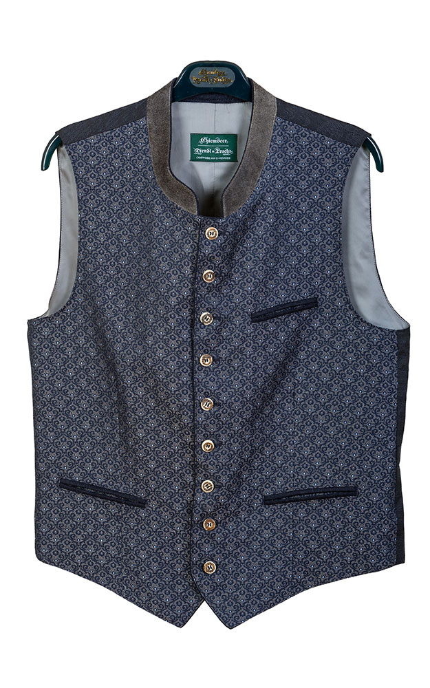 Weste Brixen-K 6487L, blau